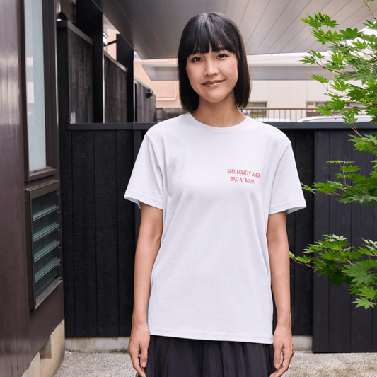 Bad at Math Oversized T-shirt for Women